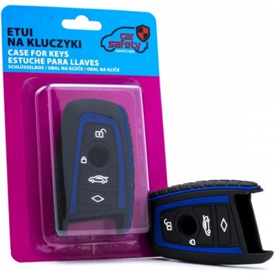 Kľúčenka BMW silikónový obal na kľúče čierna