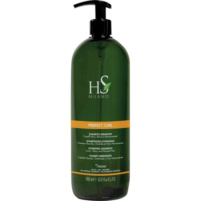 HS Milano Hydrating Shampoo hydratačný šampón na kučeravé vlasy 1000 ml