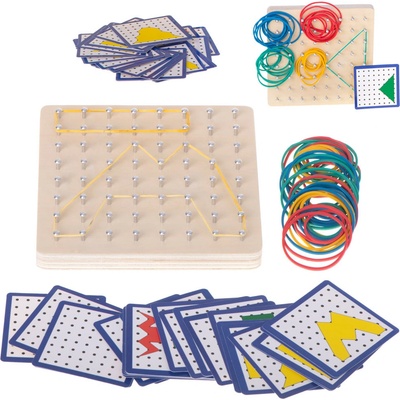 Geoboard geoplan skládačka vytvářející tvary pomocí gumiček – Hledejceny.cz