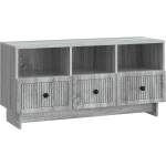 vidaXL ТВ шкаф Сива сонома 102 x 34, 5 x 50 см Инженерна дървесина (893991)
