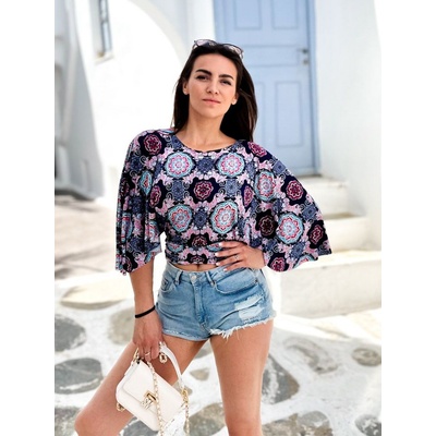 Elegantní top VSB Lesia na vázání