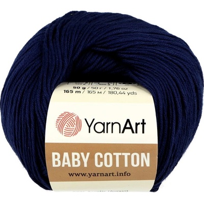 YarnArt Baby Cotton 459 royal modrá