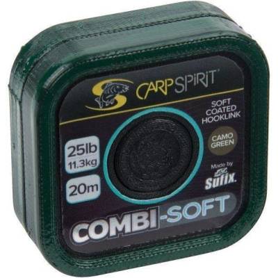 Carp Spirit Šňůra Combi Soft Camo Green 20m 25lb
