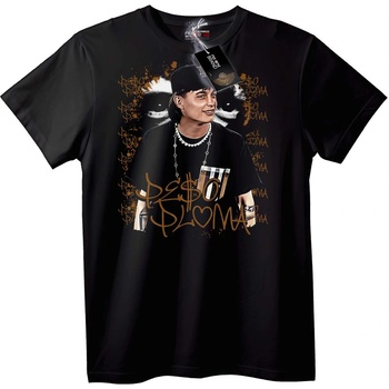 NOONEBRAND Тениска DE$O LOMA Градски стил - 2XL, Black