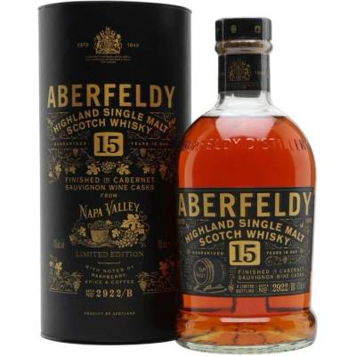 Aberfeldy 15y Napa Valley 43% 0,7 l (tuba)