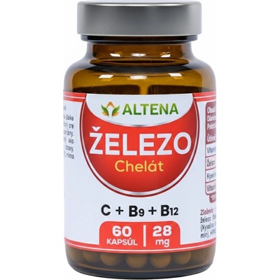 Altena Železo Bisglycinát 28mg 60 kapsúl