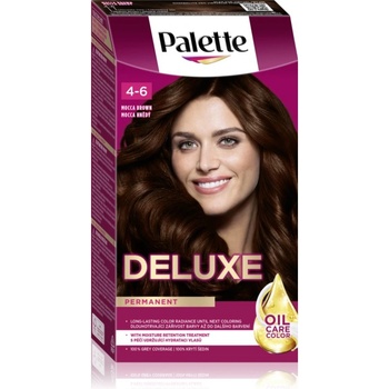 Schwarzkopf Palette Deluxe перманентната боя за коса цвят 4-6 Mocca Brown