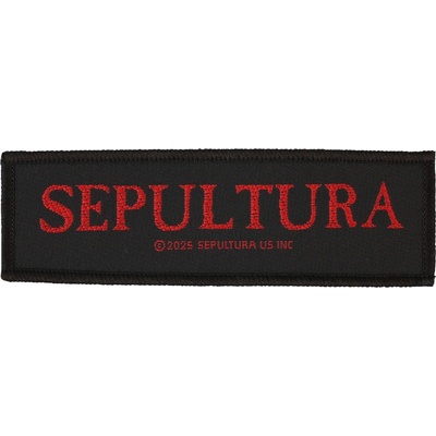 RAZAMATAZ Малка нашивка sepultura - logo - razamataz - sp3330