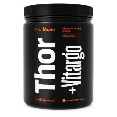 GYMBEAM Thor fuel vitargo predtréningový stimulant mango maracuja 600 g
