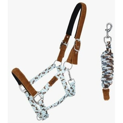 Ohlávkový set QHP Stable Buddy, SS 26, s jezevčíky - vel. – Zboží Mobilmania