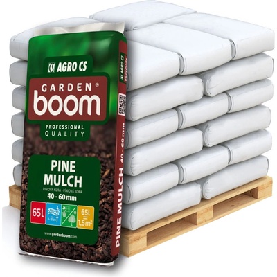 Agro CS Garden Boom Piniová kůra 40-60 mm Paleta 39x 65l