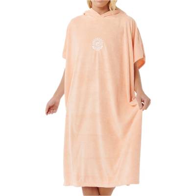 Rip Curl Дамско пончо за сърф Rip curl Women's Classic Surf Hooded Towel Poncho - Bright Peach - размер One Size (102-2441-0811)