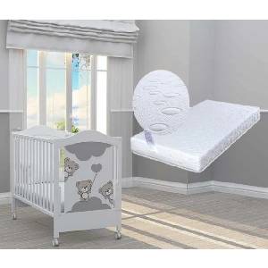 Bambino Casa Креватче Bambino Casa - Tre Orsetti Grigio + подарък матрак Primavera Baby Luxe (202053) - baby