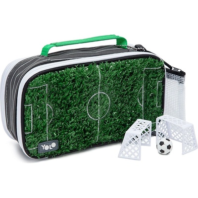YOLO Несесер с дръжка YOLO Football - 2 ципа (121299-170-6)