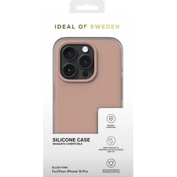 iDeal Of Sweden Silikonový ochranný s Magsafe iPhone 15 Pro Blush růžové