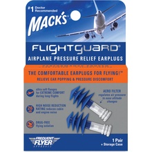 Mack's FlightGuard špunty do uší 1 pár