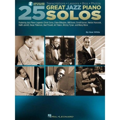25 Great Jazz Piano Solos: Transcriptions * Lessons * BIOS * Photos
