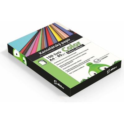 Alza Color A4 zelený reflexní 80g 100 listů