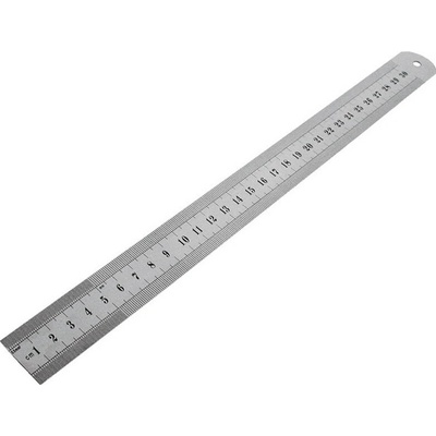DLStore Pravítko z nehrdzavejúcej ocele 150 mm / 6 palcov