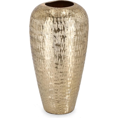 Bizzotto ДЕКОРАТИВНА КАШПА lathe 16x31cm ЗЛАТО (0184228)