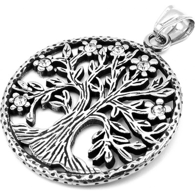 Steel Jewelry přívěsek STROM ŽIVOTA Chirurgická ocel PR231117