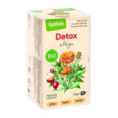 Apotheke Čaj Detox s břízou BIO 6 x 20 sáčků