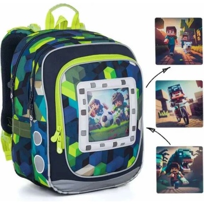 Topgal batoh Endy 24015 minecraft