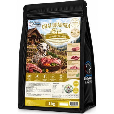 Slovakia Farma Chalupárská misa 30/16 lisované hypoalergenní 1 kg