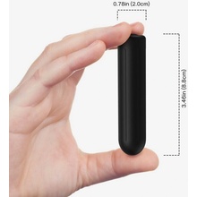 Armony Warhead Bullet Black 2 Cm X 8.8 Cm