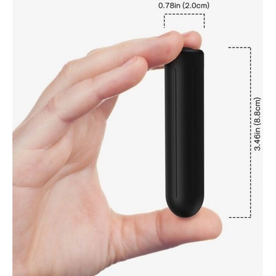 Armony Warhead Bullet Black 2 Cm X 8.8 Cm