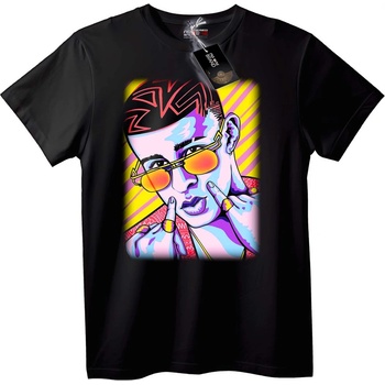 NOONEBRAND Тениска Неонов Поп Арт - 2XL, White