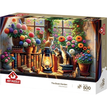 Art Puzzle Пъзел Art Puzzle от 500 части - Градината на книгите (40508)