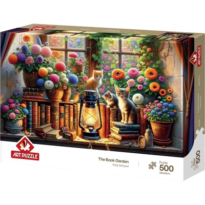 Art Puzzle Пъзел Art Puzzle от 500 части - Градината на книгите (40508)