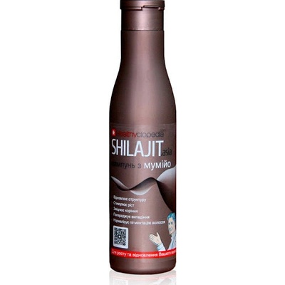 Eliksir Shilajit šampón proti vypadávaniu vlasov s Múmiom 250 ml