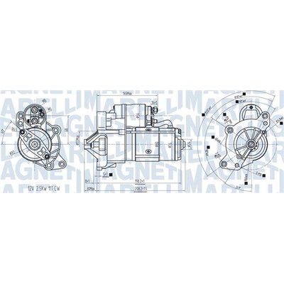 Štartér MAGNETI MARELLI 063721416010