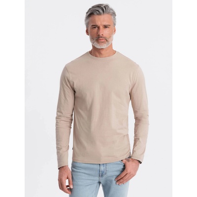 Ombre Clothing Бежова мъжка основна тениска Ombre Clothing Ombre Clothing | Bezhov | МЪЖЕ | XL