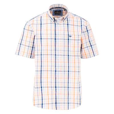 Риза с къс ръкав Fynch hatton 15035251 short sleeve shirt - Orange (Sunny Orange)