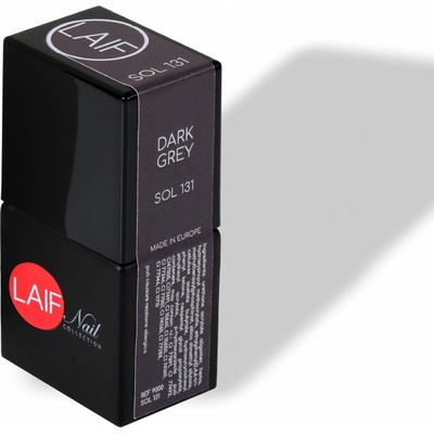Laif gel lak šedý SOL 131 dark grey 10 ml