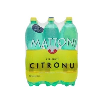 Mattoni citron perlivá 6 x 1,5 l