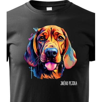Dětské tričko Bloodhound Černá Canvas Dětské tričko 2430