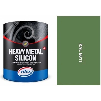 Vitex Heavy Metal Silikon 0,75 l saténová rezedovo zelená