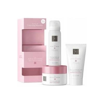 Rituals RITUALS_SET The Ritual of Sakura peeling do ciała 125gr + pieniący żel pod prysznic 50ml + krem do ciała 70ml