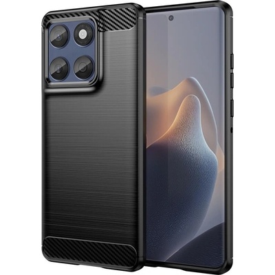 Силиконов гръб Rugged Armor за Motorola Edge 60 5G/60 Fusion 5G - черен