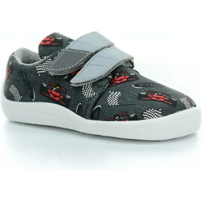 Beda Formula jarné barefoot tenisky s opätkom (BF 0001/TEX/W/OP)