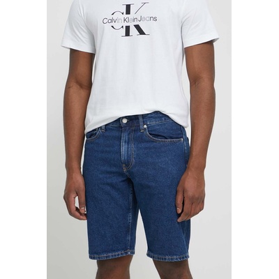 Calvin Klein Jeans Дънков къс панталон Calvin Klein Jeans в тъмносиньо J30J324870 (J30J324870)