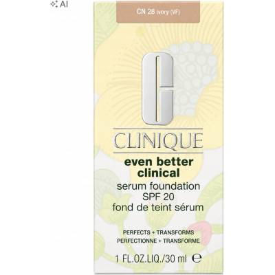 Clinique Even Better Clinical Serum Foundation SPF20 Make-up CN28 Ivory VF 30 ml