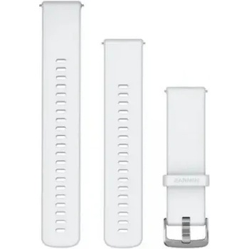 Image 1 of Garmin Бързоосвобождаваща се каишка - Whitestone с Slver (22 мм) 010-13256-20 (010-13256-20)