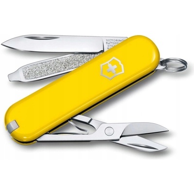 VICTORINOX - Malý vreckový nôž Classic SD Colors, 7 funkcií, žltá 0.6223.8G
