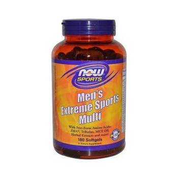 NOW Мултивитамини за мъже - Extreme Sports Multi - 180 дражета, NOW FOODS, NF3891