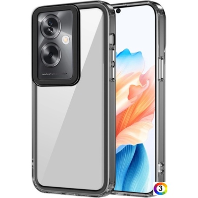 OPPO A79 5G Global/A2 5G Силиконов Калъф Transparent TPU и Протектор